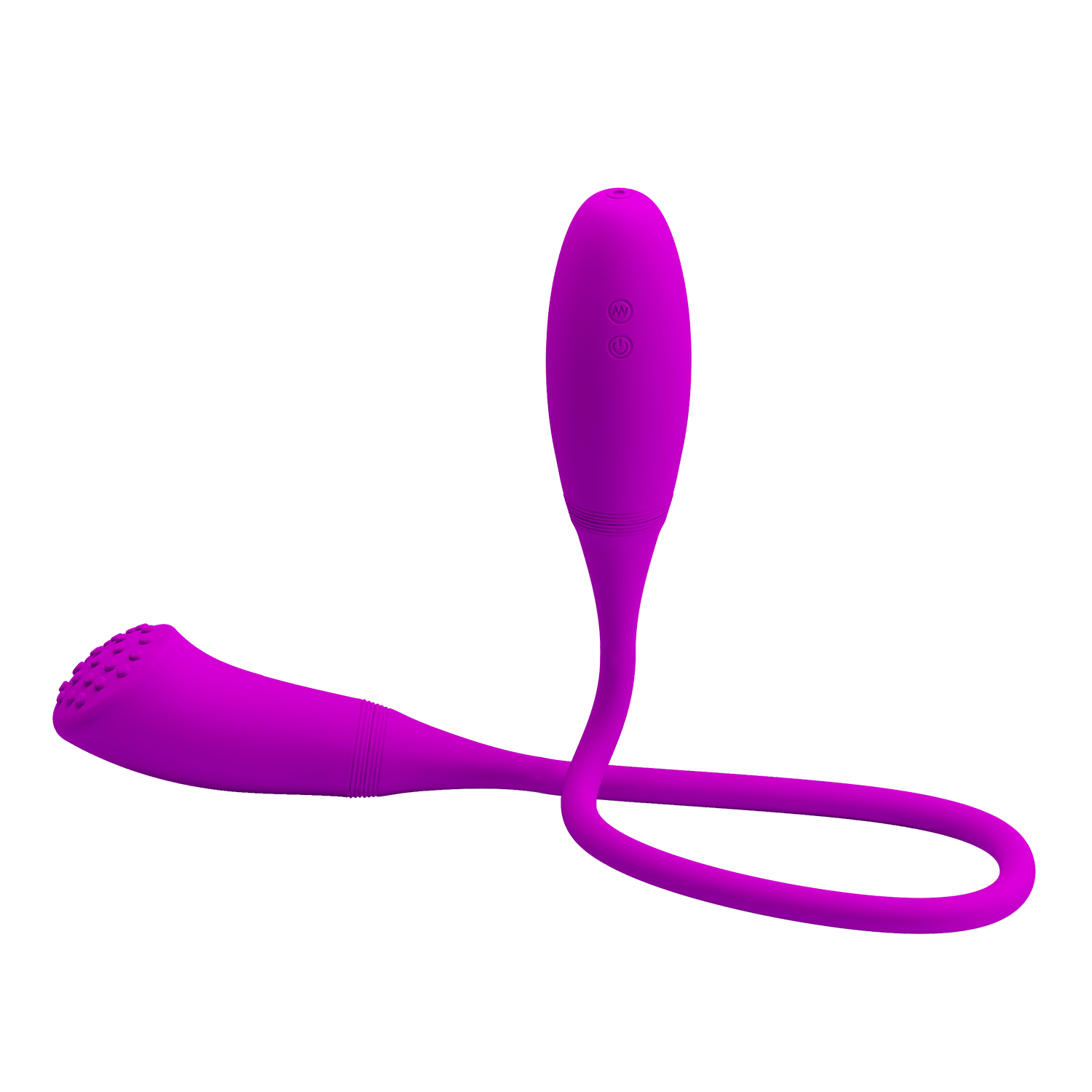 Vibrador Bullet Dupla Ponta com 7 Vibrações Snaky Vibe - Pretty Love - Imagem 1