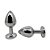 Plug Anal Jóia em Aço Inox 8cm x 3,5cm - Lovetoys - Imagem 2