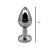 Plug Anal Jóia em Aço Inox 8cm x 3,5cm - Lovetoys - Imagem 4