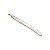 Plug anal 3 cm com rabo raposa branco 76cm Lovetoys - Imagem 2
