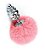 Plug anal cônico 4cm com rabo de coelho rosa - Lovetoys - Imagem 1