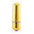 Cápsula Metalizada 10 Vibrações Dourada - Lovetoys - Imagem 1
