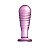Plug Anelado De Vidro 11cm - Coleção Fetiche Lovetoys - Imagem 1