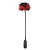 Chibata Dupla  com Plumeiro Vermelho e Preto - Coleção Fetiche Lovetoys - Imagem 3