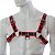 Harness Preto e Vermelho - Perseu - Coleção Fetiche Lovetoys - Imagem 1