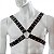 Harness Preto Com Argola - Cassius - Central - Coleção Fetiche Lovetoys - Imagem 1