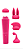 Vibrador Com 4 Capas Massageadoras Pink – Chisa - Imagem 2