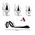 Anel Peniano Duplo com 3 Tamanhos de Plug Anal Bensons Silver - Lovetoys - Imagem 4