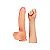 Pênis Dupla Densidade 28cm x 5,3cm 11" Dual Layer Platinum Silicone Cock - Lovetoy - Imagem 7