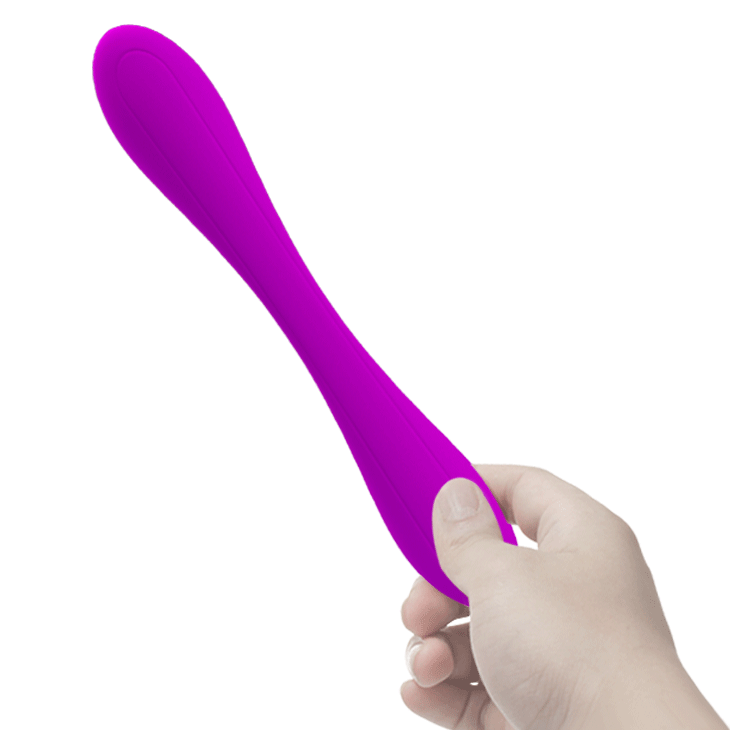 Vibrador para Casal Flexível com 12 Modos de Vibração Yedda - Pretty Love - Imagem 9
