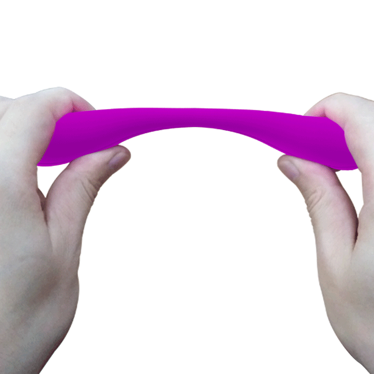 Vibrador para Casal Flexível com 12 Modos de Vibração Yedda - Pretty Love - Imagem 4