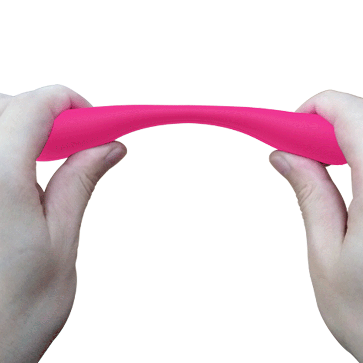 Vibrador para Casal Flexível com 12 Modos de Vibração Yedda - Pretty Love - Imagem 2