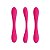 Vibrador para Casal Flexível com 12 Modos de Vibração Yedda - Pretty Love - Imagem 8
