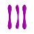 Vibrador para Casal Flexível com 12 Modos de Vibração Yedda - Pretty Love - Imagem 10