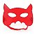 Máscara Gato Preta e Vermelha - Lovetoys - Imagem 2