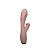 Vibrador Recarregável Com Estimulador Clitoriano Brush - Novel - Imagem 2