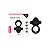 Anel Peniano Duplo com 10 Modos de Vibração Power Clit Duo Silicone Cockring - Lovetoy - Imagem 1