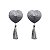 Adesivo Para Mamilos Coração Reusable Glitter Heart Tassel Nipple Pasties - Lovetoy - Imagem 1