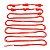 Corda Trançada Shibari Vermelha 5,5 metros - Coleção Fetiche Lovetoys - Imagem 4