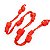 Corda Trançada Shibari Vermelha 5,5 metros - Coleção Fetiche Lovetoys - Imagem 6