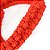 Coleira com Guia de Corda Shibari Vermelho - Coleção Fetiche Lovetoys - Imagem 3
