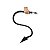 Plug Anal 8cm x 3,5cm com Rabo Diabinho em Couro Sintético 99cm Coleção Fetiche - Lovetoys - Imagem 4