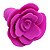 Plug Anal Silicone 3cm Base de Flor - Coleção Fetiche Lovetoys - Imagem 2