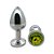 Plug Anal Jóia em Aço Inox 8cm x 3cm - Lovetoys - Imagem 1