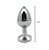Plug Anal Jóia em Aço Inox 8cm x 3cm - Lovetoys - Imagem 4
