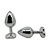 Plug Anal Jóia Coração em Aço Inox 8cm x 3,5cm - Lovetoys - Imagem 2