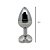 Plug Anal Jóia Coração em Aço Inox 8cm x 3,5cm - Lovetoys - Imagem 4