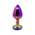 Plug Anal Jóia em Aço Inox Furta-cor 8cm x 3,5cm - Lovetoys - Imagem 3