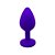 Plug Anal Jóia 8cm x 3,5cm em Silicone - Lovetoys - Imagem 3