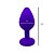 Plug Anal Jóia 8cm x 3,5cm em Silicone - Lovetoys - Imagem 4