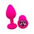 Plug Anal Jóia 8cm x 3,5cm em Silicone - Lovetoys - Imagem 1
