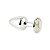 Plug Anal Cromado Signo Capricórnio P - Hard - Imagem 2