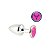 Plug Anal Cromado Signo Touro P - Hard - Imagem 1