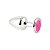Plug Anal Cromado Signo Touro P - Hard - Imagem 2