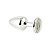 Plug Anal Cromado Signo Câncer P - Hard - Imagem 2