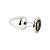 Plug Anal Cromado Signo Escorpião P - Hard - Imagem 2