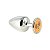 Plug Anal Cromado Signo Áries M - Hard - Imagem 2
