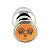 Plug Anal Cromado Signo Áries M - Hard - Imagem 3