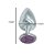 Plug Anal Cromado Signo Touro M - Hard - Imagem 3