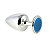 Plug Anal Cromado Signo Gêmeos M - Hard - Imagem 2