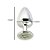 Plug Anal Cromado Signo Câncer M - Hard - Imagem 4
