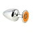 Plug Anal Cromado Signo Leão M - Hard - Imagem 2