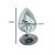 Plug Anal Cromado Signo Virgem M - Hard - Imagem 3