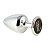 Plug Anal Cromado Signo Escorpião M - Hard - Imagem 2