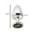 Plug Anal Cromado Signo Escorpião M - Hard - Imagem 4