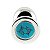 Plug Anal Cromado Signo Peixes Tam G - Hard - Imagem 2